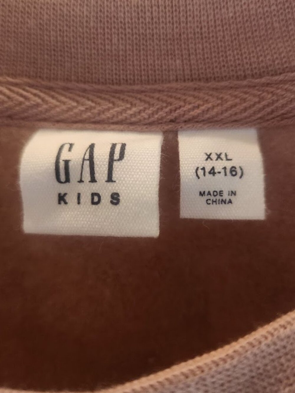 Gap Kids Graphic Peanuts Sweatshirt - Rose/Dusty Pink - XXL 14-16 - Never worn - Picture 5 of 5